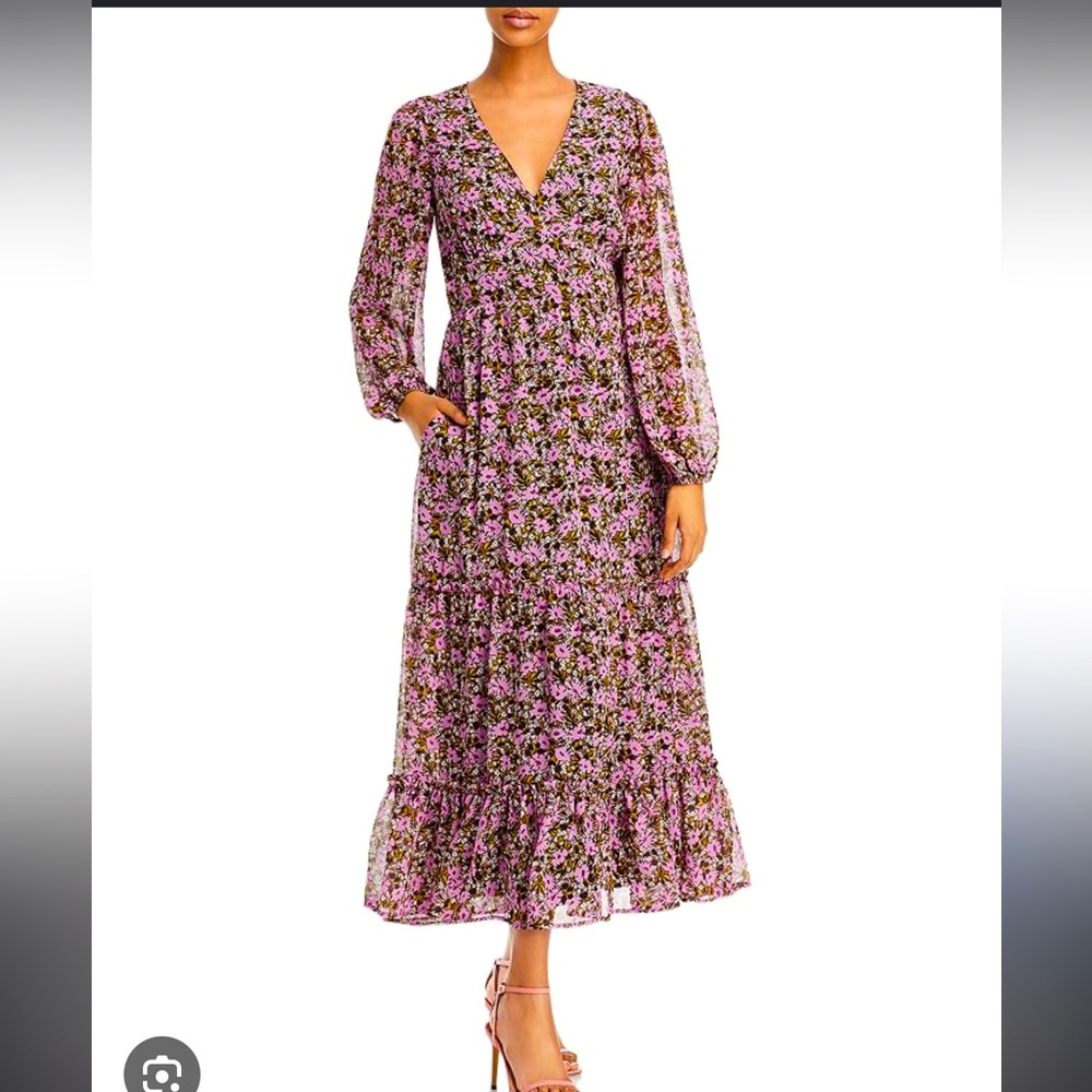 Lost + wander lovestoned floral maxi dress